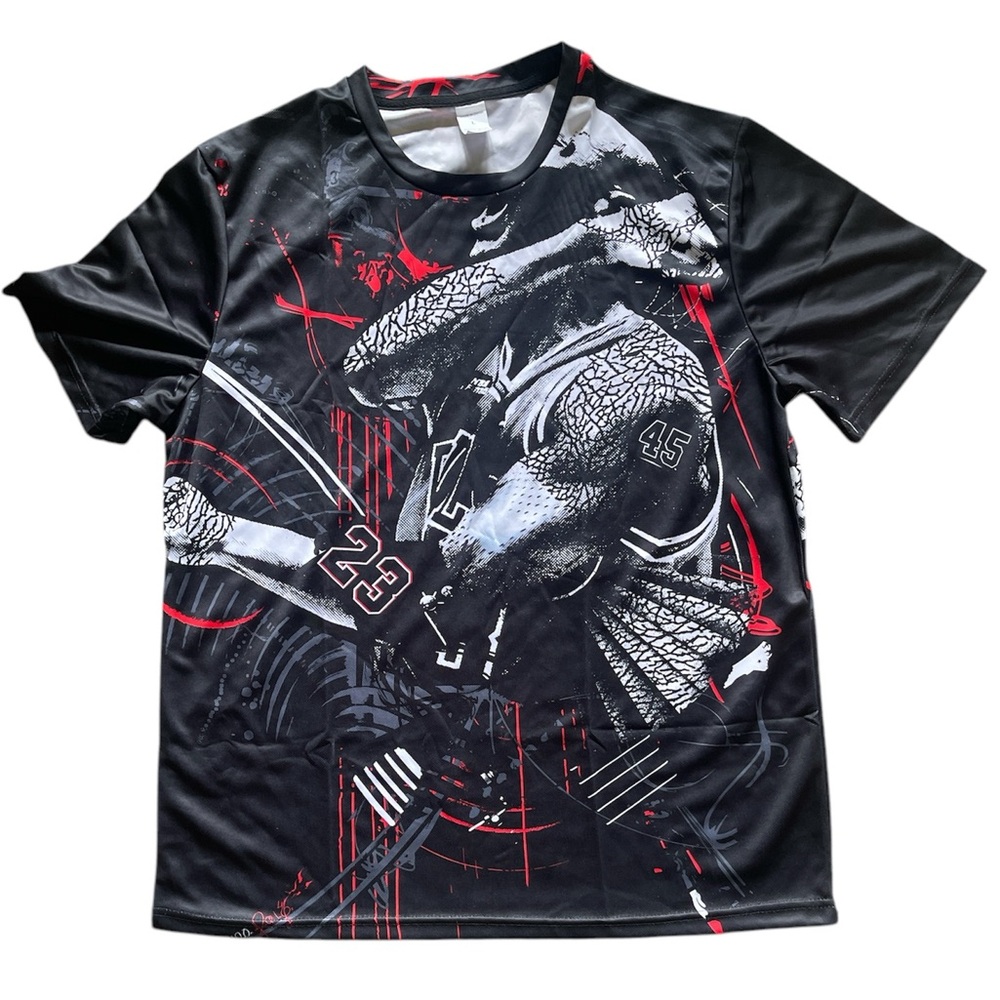 Retro Graphic The GOAT 🐐 T-Shirt Mens Large Unisex Tee